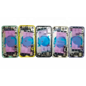 Compatibile all'ingrosso per <span class=keywords><strong>iPhone</strong></span> <span class=keywords><strong>11</strong></span> piccoli componenti preinstallati barra centrale telaio di ricambio posteriore custodia in vetro - Product Image 6