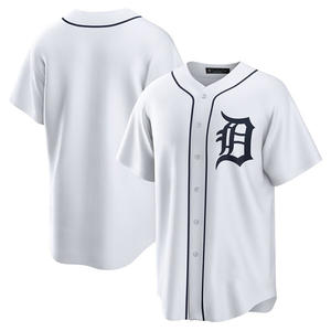 قميص بيسبول رياضي عالي الجودة بسعر مناسب للبيع بالجملة، مطبوع عليه أسماء جميع لاعبي فريق ديترويت الأمريكي - Product Image 3