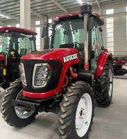 Tracteur chenillé multifonctionnel KATOCASE pour l'agriculture, les rizières, les terres sèches et les vergers, avec moteur et boîte de vitesses - Rayon de braquage court