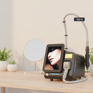 Produto Quente: Máquina a Laser Q-Switch Nd Yag Portátil para Remoção de Tatuagem, Laser Pico com Plugue da UE para Tratamento de Beleza da Pele - Product Image 1