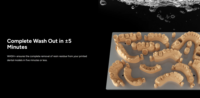 Système de laboratoire d'impression 3D dentaire industriel Phrozen Wash+ avec technologie DLP automatique, lit chauffant haute capacité PLA/PEI, flexible et efficace