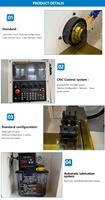 Máquina CNC Horizontal Profesional Ck0640 Ce para Metal, Herramienta de Torneado CNC, Procesamiento de Piezas de Bicicletas y Motocicletas