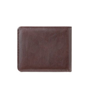 <span class=keywords><strong>Portafoglio</strong></span> Corto da <span class=keywords><strong>Uomo</strong></span> Retrò, Leggero e Ultra-sottile con Tasca Portamonete con <span class=keywords><strong>Cerniera</strong></span>, Realizzato in Materiale PU, Fodera in Poliestere - Product Image 4