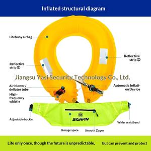 <span class=keywords><strong>Gilet</strong></span> de <span class=keywords><strong>sauvetage</strong></span> auto-gonflant portable professionnel pour la pêche et le ski nautique, équipement de <span class=keywords><strong>sauvetage</strong></span> pour adultes - Product Image 2