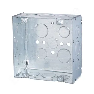 5 inch US standard approved rectangular steel galvanized electrical box