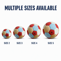 Ballon de football en néoprène personnalisé, souple et gonflable, tailles 2, 3, 4, 5 pour enfants et adultes, plage, piscine, entraînement en plein air, sports nautiques, jeux