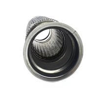 Tuyau soufflé en acier inoxydable pour échappement, référence OE M66 7091 0405, compatible avec les moteurs Cummins ISX 11.9 15.0 ISM 10.8, tuyau flexible pour camion