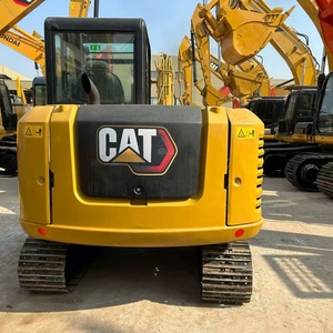 95% New Low Price Used Cat 305.5E2 Mini Home Crawler Excavator Caterpillar 305.5 E2 with Rubber <b>Track</b> and Thumb Used Farm Digger - Product Image 6