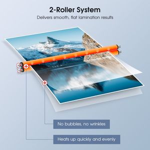 Electrónica de Consumo, Máquina Laminadora en Caliente y Frío A4 de 9 Pulgadas, Laminadora de Documentos, Máquina para Cubrir Fotos con Película - Product Image 4