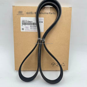 Yüksek Performanslı Dayanıklı Orijinal V Kayış 25212-03621, Sonata Motor Pompası Parçaları için Boyut 6PK1230 - Product Image 1