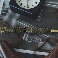 Nouveau Produit 2023-2026 – Bracelet Paracorde de Camping Tendance avec Manille Personnalisée