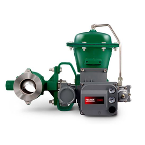 Bloc de commande de vanne avec vanne de régulation EMERSON Fisher V150/V200/V300, actionneur pneumatique 1061/2052 et positionneur DVC6200 - Product Image 2