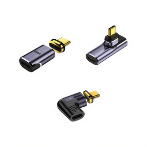Adaptateur Magnétique USB Type C - Convertisseur De Câble Universel Pour Smartphone - Aluminium - Neuf