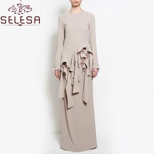 Nouvelle Mode Dames <span class=keywords><strong>Robe</strong></span> de Soirée Magnifique Musulman <span class=keywords><strong>Pas</strong></span> <span class=keywords><strong>Cher</strong></span> Chine En Vrac En Gros Vêtements Femmes Portent - Product Image 1