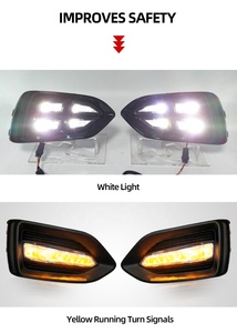 Feu DRL à LED étanche pour Hyun dai Solaris accon 2017 <span class=keywords><strong>2018</strong></span> 2019, 2 pièces, phare antibrouillard - Product Image 4