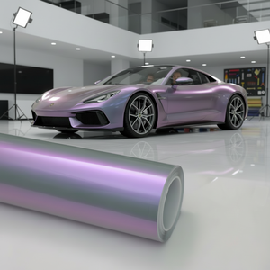 Film de protection de carrosserie de voiture en TPU anti-rayures auto-adhésif rouge, film vinyle changeant de couleur - Product Image 5