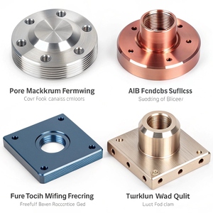 Pièces métalliques usinées sur mesure de haute précision, alliage d'aluminium, cuivre, laiton, services de tournage, polissage, usinage CNC/laser - Product Image 3