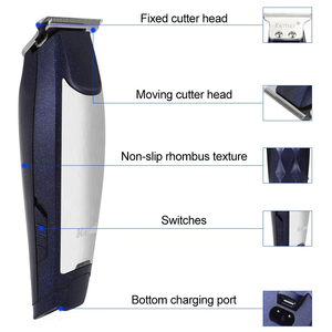 Tondeuse à cheveux électrique rechargeable <span class=keywords><strong>Kemei</strong></span> <span class=keywords><strong>KM</strong></span>-<span class=keywords><strong>5021</strong></span> à lame en T haute performance pour la vente en gros - Product Image 5