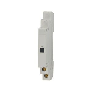 Gloca Voyant LED monophasé 230V à montage sur rail DIN, voyant d'état rouge, bornes à vis, plastique IP20 - Product Image 1