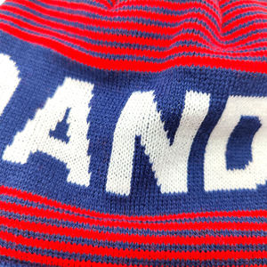 Bonnets en laine de cachemire unisexe doux et chauds pour l'hiver avec <span class=keywords><strong>gros</strong></span> <span class=keywords><strong>pompon</strong></span> en fourrure de raton laveur pour femmes Bonnet personnalisé tricoté par teinture - Product Image 5