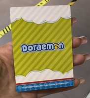 Carte à jouer d'anime holographique en papier couché personnalisé pour enfants