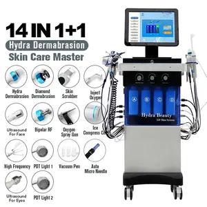 14 में 1 हाइड्रा हाइड्रा हाइड्रा के लिए चेहरे की त्वचा देखभाल मशीन हाइड्रा डर्मैबेशन