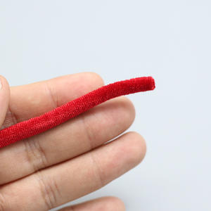 Cordoncino Intrecciato con Nucleo Floccato 6mm 100% Poliestere per Uso in Abbigliamento e Imballaggio - Product Image 2