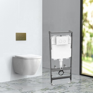 Hotel baño inodoro <span class=keywords><strong>cisterna</strong></span> oculta ahorro <span class=keywords><strong>de</strong></span> espacio doble descarga <span class=keywords><strong>cisterna</strong></span> incorporada - Product Image 3