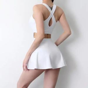 BETHERIVAL Nouvelle Robe de Tennis Personnalisée, Ensemble Jupe Plissée Sportive Très Élastique, Mode Décontractée, Anti-usure, Poche Doublée, 100% Polyester - Product Image 6