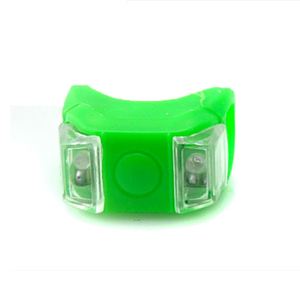 2025 Xe Đạp Xe Đạp Phía Trước Phía Sau Vòng LED Ánh Sáng Đèn Flash Silicone Không Thấm Nước Với Cr2032 * 2 Pin Cảnh Báo Cảnh Báo - Product Image 2