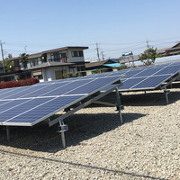Système de montage au sol solaire KINGSOLAR pour ferme solaire de niveau MW avec vis de fixation au sol, certifié CE ISO, fabricant OEM