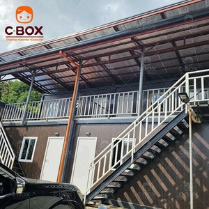 อาคารสำนักงานสำเร็จรูปสมัยใหม่ Cbox บ้านพักคนงานแบบถอดประกอบได้ แคมป์สำหรับงานเหมืองชั่วคราว บ้านพักสำหรับบรรเทาภัยพิบัติ บ้านคอนเทนเนอร์แบบถอดประกอบได้ - Product Image 4