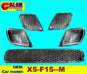 Rejilla antiniebla del parachoques delantero F12 G20 G30 G01 G05 E70 e53 para <span class=keywords><strong>BMW</strong></span> F30 51117300739 - Product Image 4