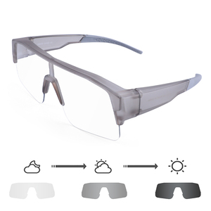 <span class=keywords><strong>Gafas</strong></span> de Sol Fotocromáticas TR90 con Protección UV400, Montura de Alta Calidad, Lentes de una Pieza, Estilo Envolvente, Compatibles con <span class=keywords><strong>Gafas</strong></span> Graduadas - Product Image 1