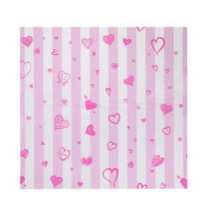 批发半透明条纹花卉包装纸新花店用品和花束礼品包装材料 - Product Image 5