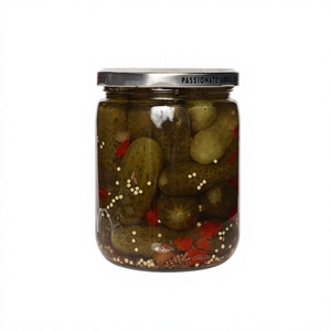 Cornichons croustillants de qualité supérieure, marinés à l'ail et au vinaigre, pour la vente au détail et la restauration (tailles 6-9) - Product Image 3