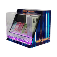 Tinya Custom Lockable Einzelhandel geschäft Acryl-Display LED-Beleuchtung Acryl-Packbox-Display mit Fernbedienung