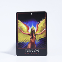 Impression de cartes Oracle personnalisées, cartes de tarot, cartes d'affirmation positive en espagnol pour enfants