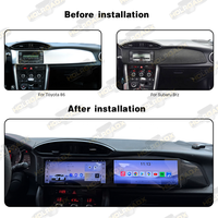Unidad Principal de Doble Pantalla con Android 13 para GT86 BRZ FRS, Directo de Fábrica, Carplay, Android Auto, DSP para Navegación, WIFI, Tablero