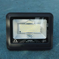 Aurora Solar lampu sorot tahan UV ABS 100W 600W dinding dipasang 3000K 4000K 6000K tahan air Stadion gudang pencahayaan pertanian