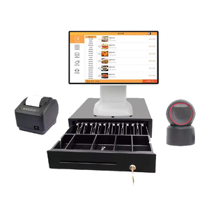 15.6inch Offline Sistemas Cash Register Terminal All in One Systems With Software <b>Printer</b> Cashbox Q6 9.7inch Custome - Product Image 1
