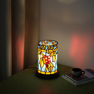 Mozaïek tafellamp Marokkaanse stijl Kleurrijke handgemaakte glazen vaas Tiffany mozaïek tafel nachtlampje voor slaapkamer woonkamer decor - Product Image 6