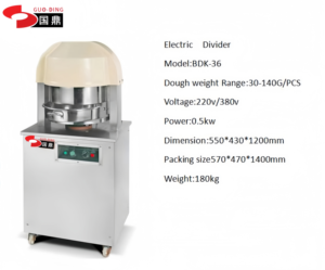 Diviseuse de pâte automatique pour baguettes et pains ronds, machine à façonner la pâte pour produits céréaliers, équipement de boulangerie - Product Image 2