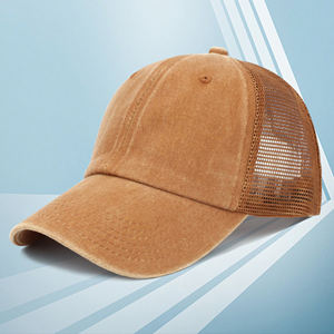 Casquette de baseball Dad Hat 2026 professionnelle, vierge, style sport, avec broderie 3D, en tissu 100% coton, avec boucle en cuivre doré - Product Image 5