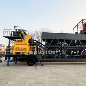 Planta Mezcladora de Concreto de Movimiento Rápido, Compacta, 75m3/h, con Sistema de Recolección de Polvo, Solución Ecológica para Proyectos Urbanos - Product Image 4