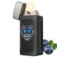 Dernier Briquet Électrique USB Jetable Rechargeable pour Cigarettes, Accessoires de Fumeur, Briquet Électronique 160k, 5mg, 2mg