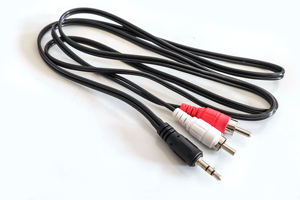 3.5 Mm Để Dual RCA Nam Stereo Cáp Âm Thanh, Nhiệm Vụ Nặng Nề RCA Cáp Mạ Vàng Vỏ Đồng 3.5 Mm Nam Để 2 RCA - Product Image 2