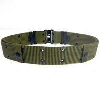 Ceinture tactique de sécurité en nylon PP sur mesure de 50 mm, couleur vert olive
