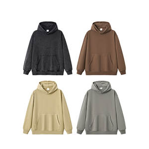 <b>Men</b> Custom 420 Gsm <b>Hoodie</b> Heavyweight Logo Oversize Hoodies Unisex Customized Oversized Heavy Weight Thick <b>Hoodie</b> - Product Image 2