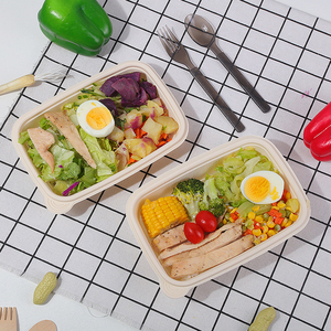 Fécule de maïs biodégradable écologique Boîte à lunch jetable Takeware <span class=keywords><strong>Benti</strong></span> Conteneur alimentaire - Product Image 5